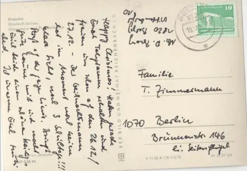 Dresden - Dimitroff-Brücke