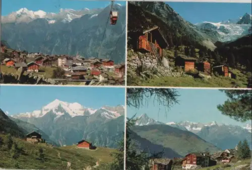 Schweiz - Grächen - Schweiz - 4 Bilder