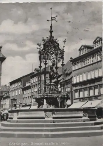 Göttingen - Gänselieselbrunnen - 1963