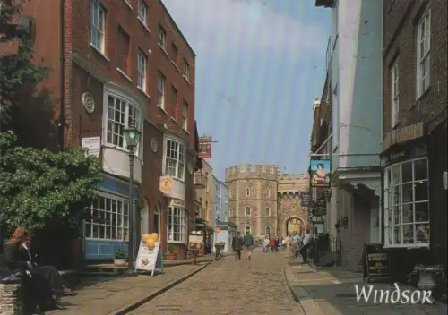 Großbritannien - Großbritannien - Windsor - Church Street - ca. 1985