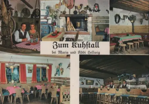 Reit im Winkl - Kuhstall - ca. 1980