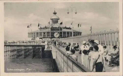 Niederlande - Niederlande - Den Haag, Scheveningen - Pier - ca. 1955