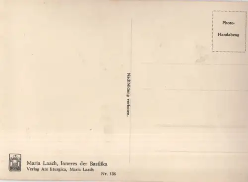 Maria Laach (Glees) - Inneres der Basilika