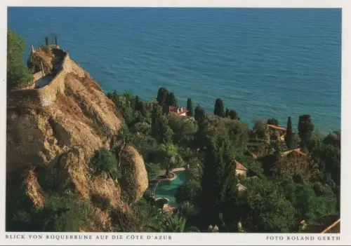 Frankreich - Provence - Frankreich - Blick von Roquebrune