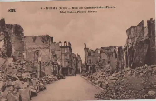 Frankreich - Frankreich - Reims - Rue du Cadran-Saint-Pierre - ca. 1920