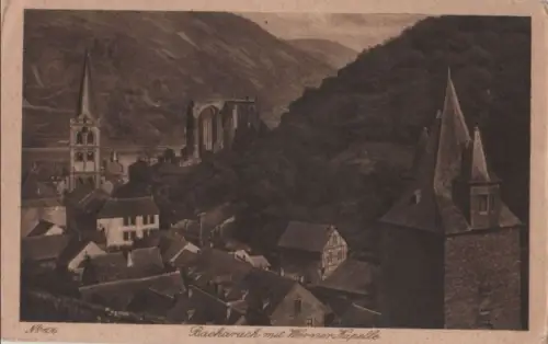 Bacharach - mit Werner-Kapelle - ca. 1935