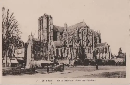 Frankreich - Le Mans - Le Cathedrale