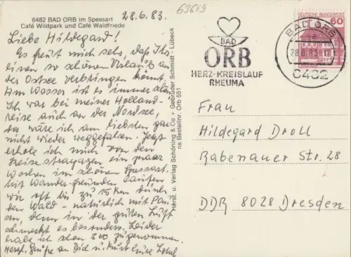 Bad Orb - Café Wildpark