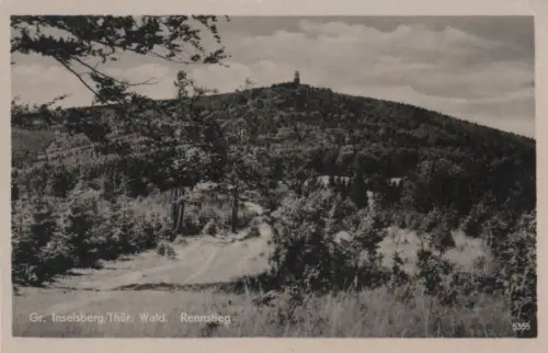 Inselsberg - Rennstieg - 1954