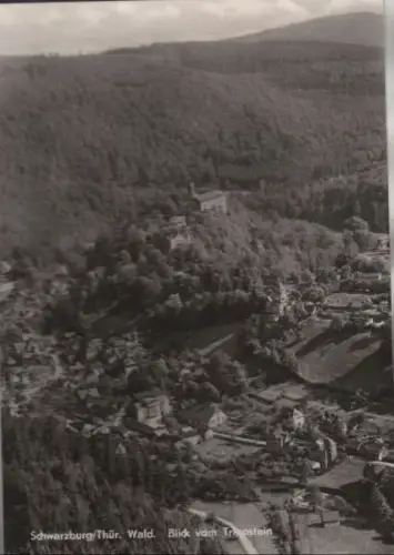 Schwarzburg - Blick vom Trippstein - 1965