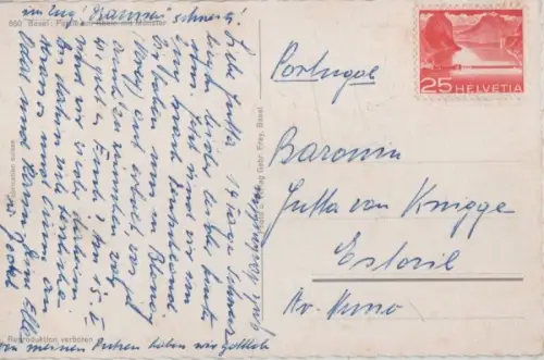 Schweiz - Basel - Schweiz - Rhein mit Mümster