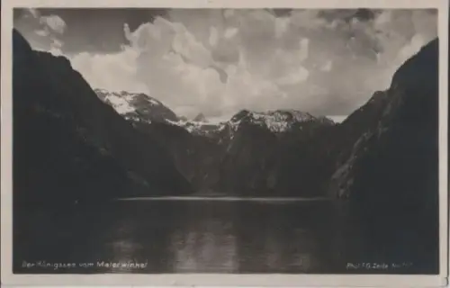 Königssee - vom Malerwinkel - 1931