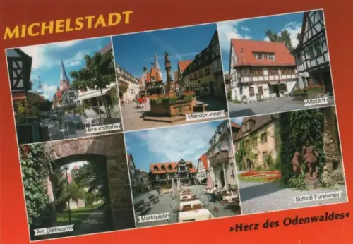 Michelstadt - u.a. Am Diebsturm - ca. 1985