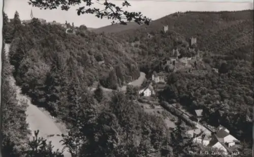 Manderscheid - mit Ober- und Niederburg - ca. 1960