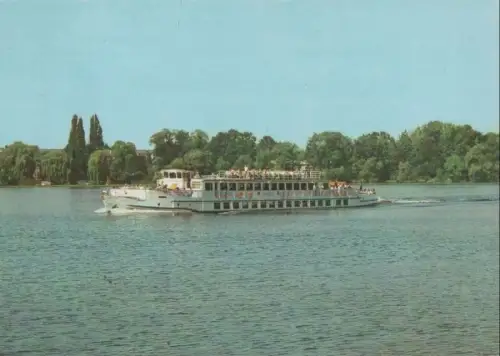 Potsdam - Weisse Flotte, Salonschiff Sanssouci - 1990