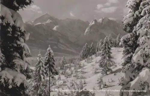 Zugspitzgruppe b. Garmisch-Partenkirchen - Kramerplateauweg - 1964