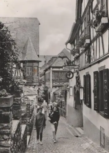 Rüdesheim - Drosselgasse - ca. 1965