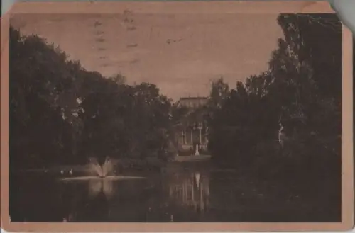 Wiesbaden - Partie am warmen Damm - 1922