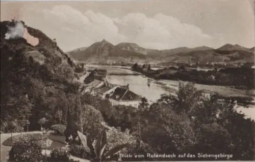 Remagen-Rolandseck - Blick auf Siebengebirge - ca. 1935
