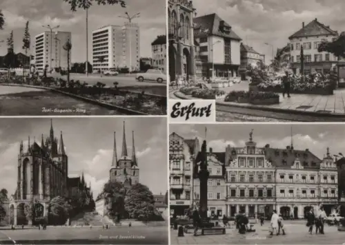 Erfurt - u.a. Fischmarkt - 1977