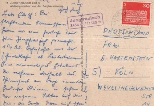 Schweiz - Jungfraujoch - Schweiz - Aletschgletscher