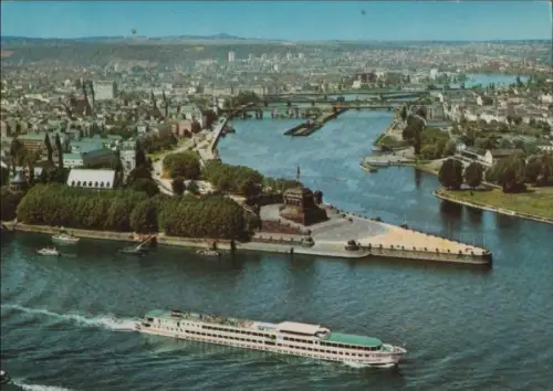 Koblenz - Deutsches Eck - ca. 1980
