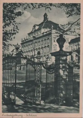 Ludwigsburg - Castle - Schloß - ca. 1950