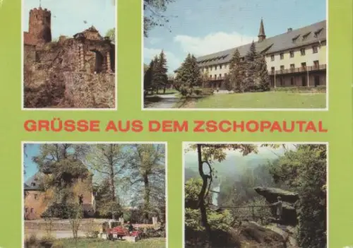 Wolkenstein - Zschopautal u.a. Schloss - 1965