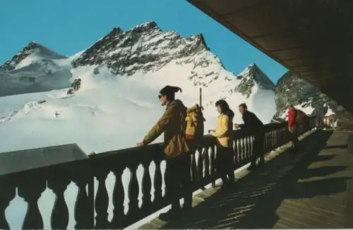 Schweiz - Jungfraujoch - Schweiz - Aussichtsterrasse