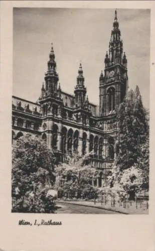 Österreich - Österreich - Wien - Rathaus - ca. 1950