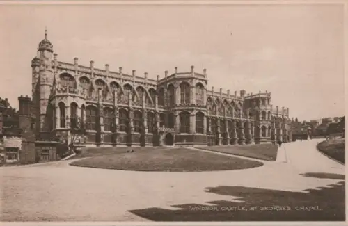 Großbritannien - Großbritannien - Windsor - Castle, St. Goerges Chapel - ca. 1955
