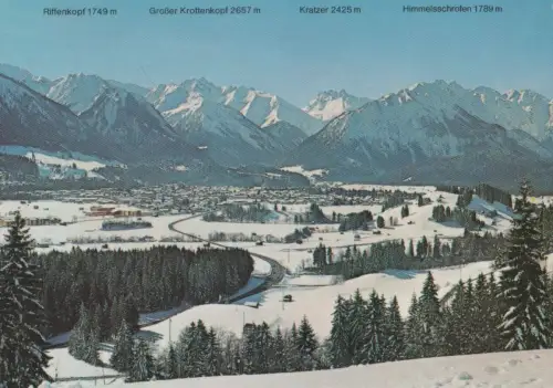 Oberstdorf - vom Jägersberg - 1985