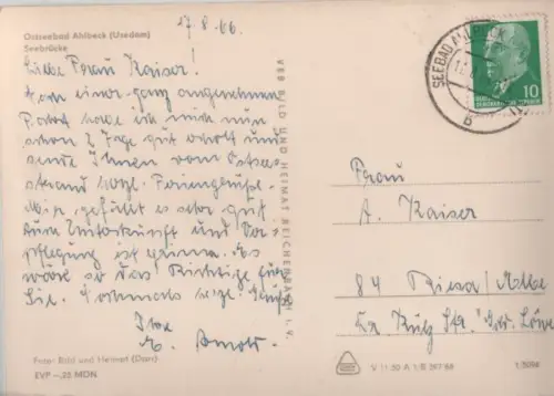 Ahlbeck - Seebrücke