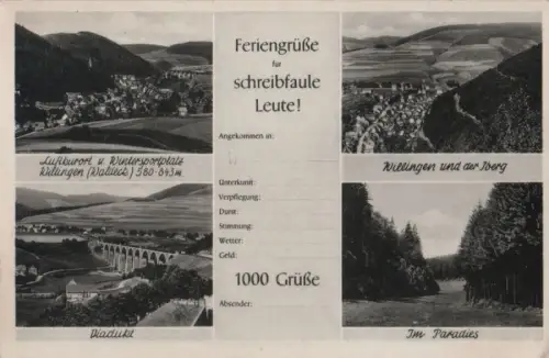 Willingen - mit 4 Bildern - 1952