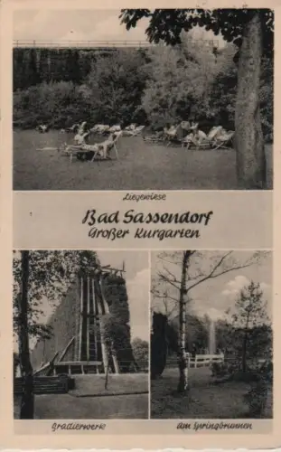 Bad Sassendorf - Großer Kurgarten - 1962
