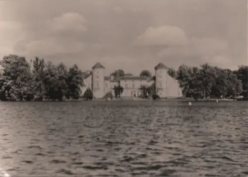 Rheinsberg - Blick über den See zum Schloß - 1975