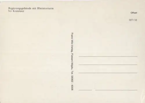 Konstanz - Regierungsgebäude