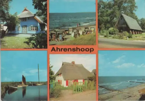 Ahrenshoop - u.a. Blick aufs Meer - ca. 1980