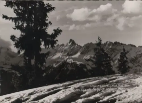 Österreich - Österreich - Schruns - Blick zur Zimba - 1964