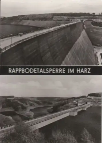 Rappbodetalsperre - 2 Teilbilder - 1978