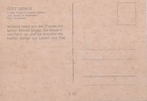 Götz George Schatz im Silbersee