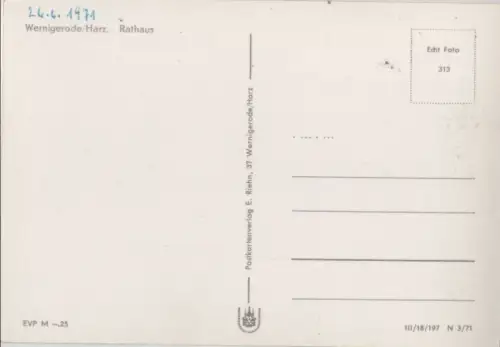 Wernigerode - Rathaus