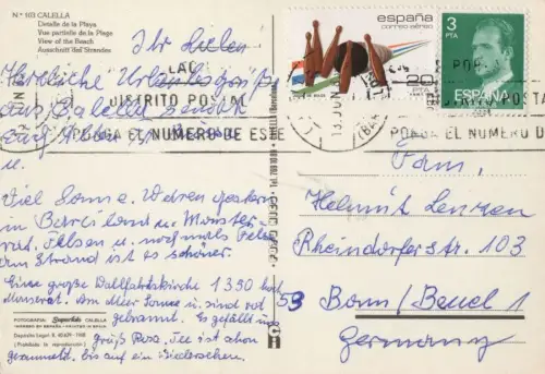 Spanien - Calella - Spanien - Strand