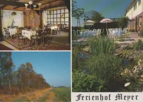 Drochtersen - rückseitig bedruckte Werbekarte - ca. 1975