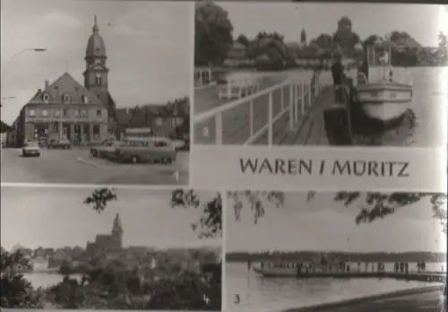 Waren (Müritz) - u.a. Kietz-Brücke - 1978