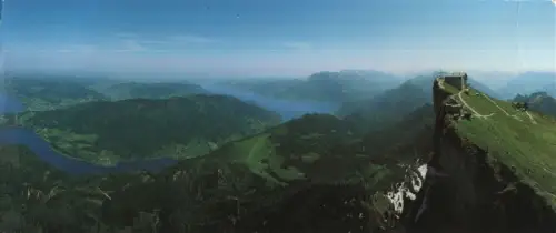 Österreich - Salzkammergut - Österreich - Klappkarte mit Schafberg