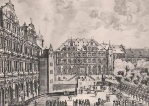 Heidelberg - Schloßhof - ca. 1985
