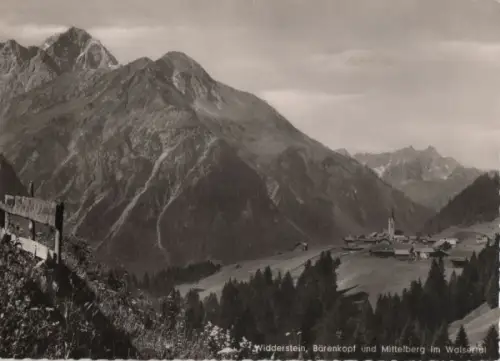 Österreich - Österreich - Widderstein - Bärenkop - Mittelberg - 1961