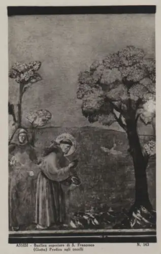 Italien - Italien - Assisi - Basilica superiore di S. Francesco - ca. 1955