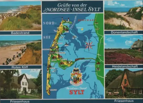 Sylt - u.a. Heidelandschaft - ca. 1985